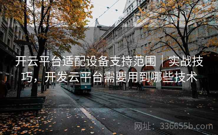 开云平台适配设备支持范围｜实战技巧，开发云平台需要用到哪些技术